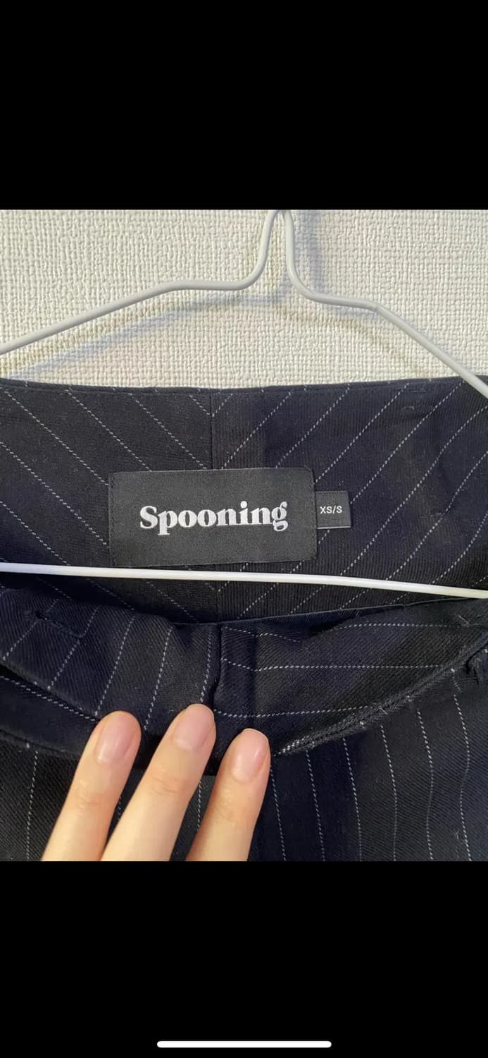 글로니 스푸닝 스트라이프 크롭 자켓 & 바지 XS/S 상품이미지6