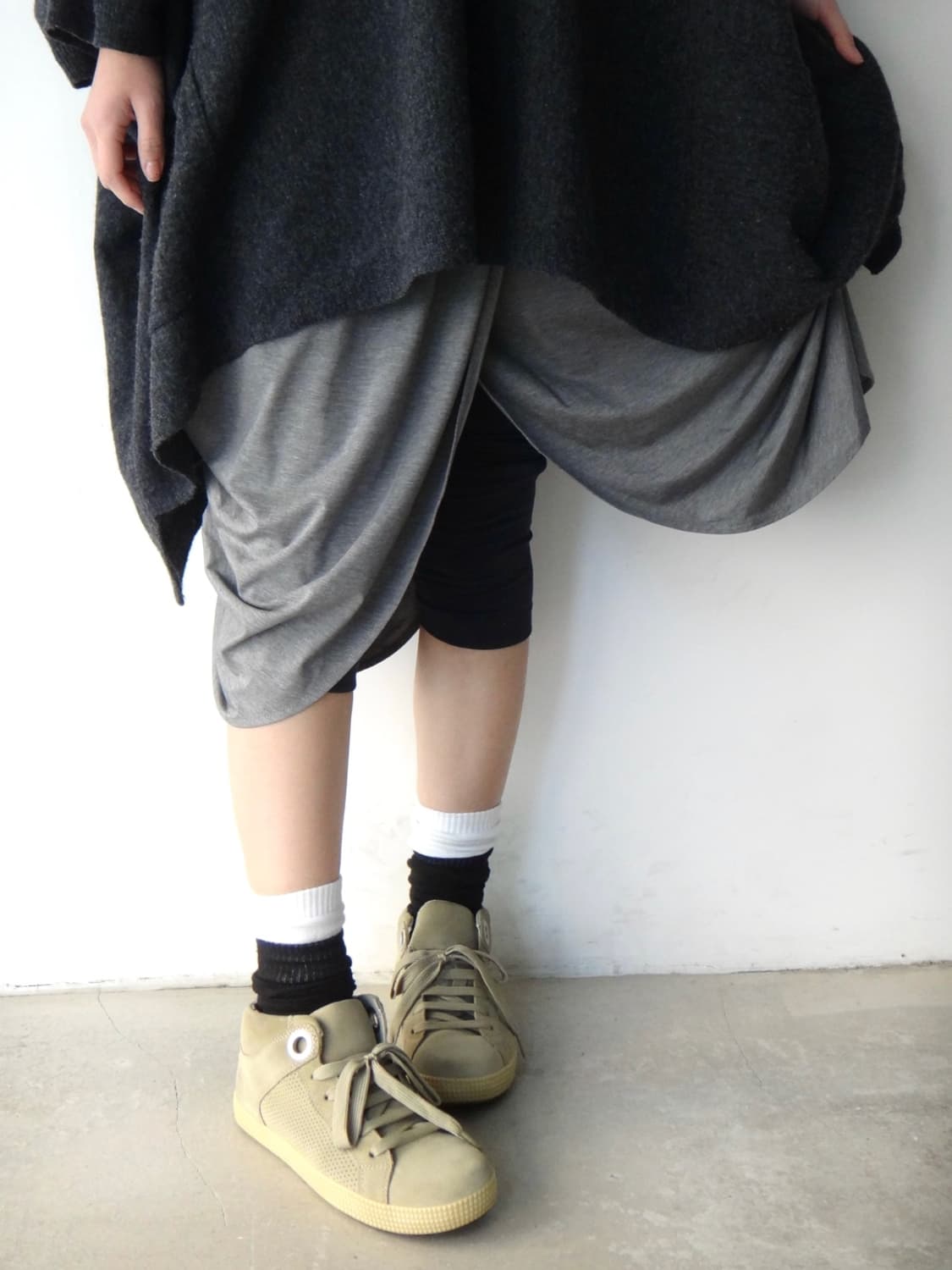 GEOX mId top shoes / beige 상품이미지8