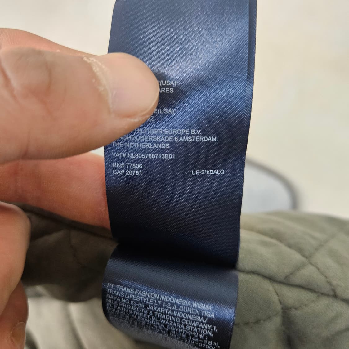 S 타미힐피거 후드 조끼 베스트 (내피)0324Y 상품이미지4