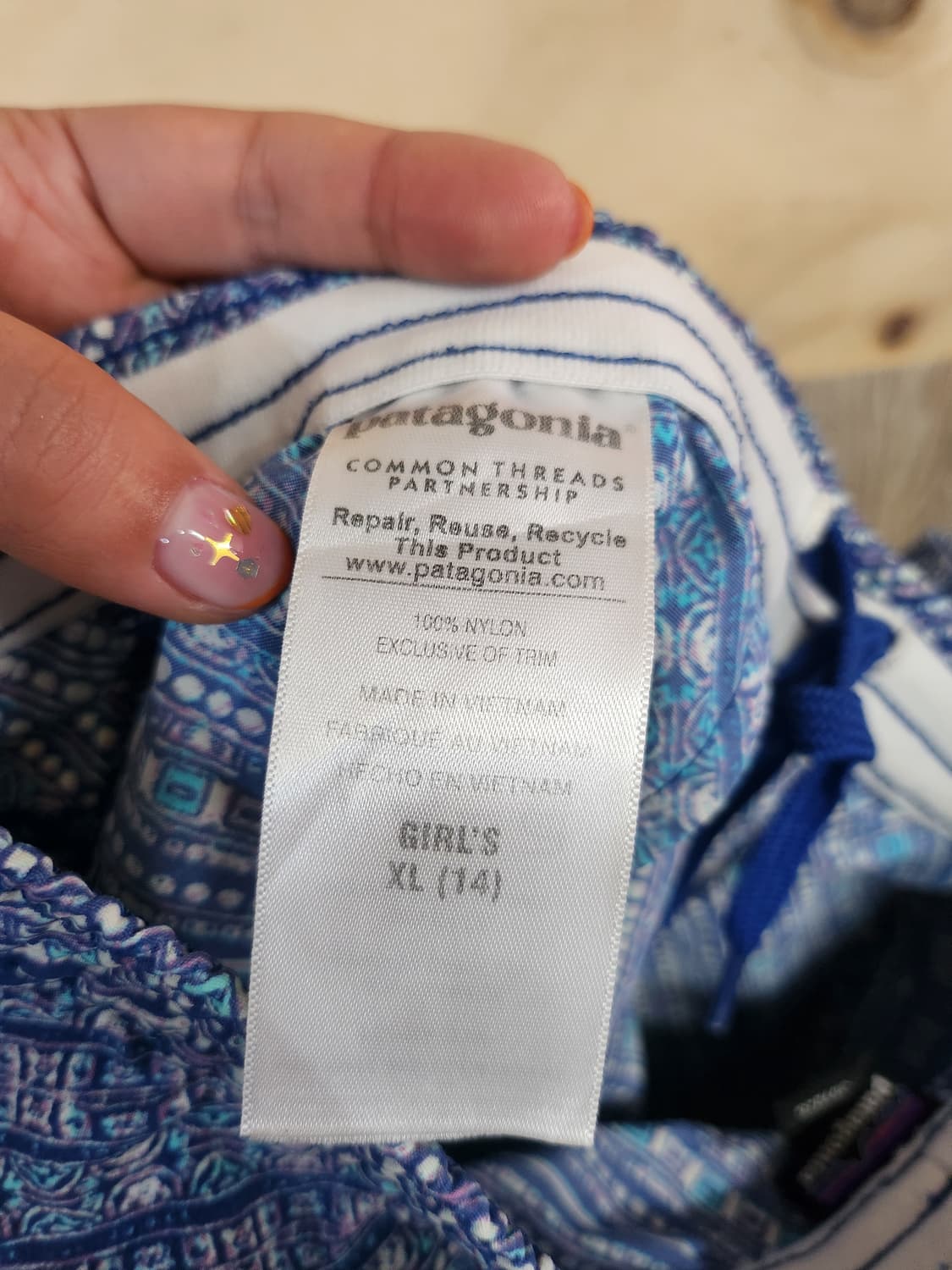 1226) 파타고니아 키즈 배기스 반바지 상품이미지5