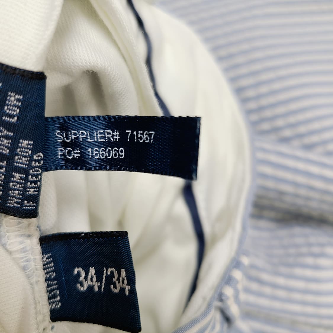 폴로 랄프로렌 시어서커 스트라이프 팬츠 (34/34) 상품이미지7