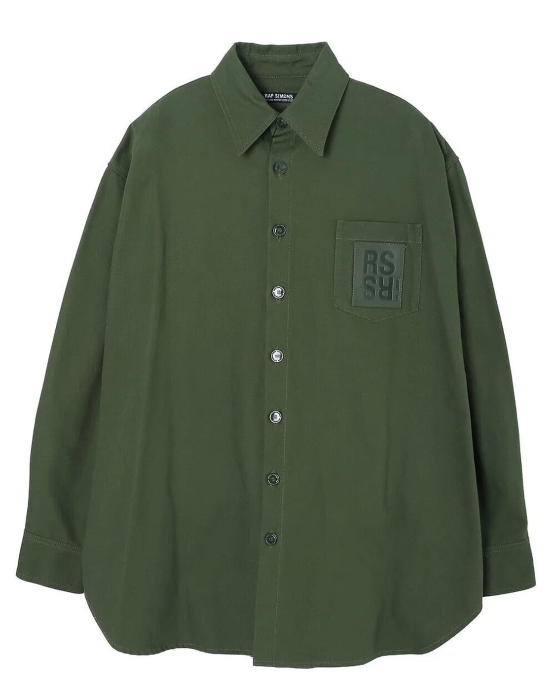 Raf simons oversized khaki denim shirts 상품이미지2