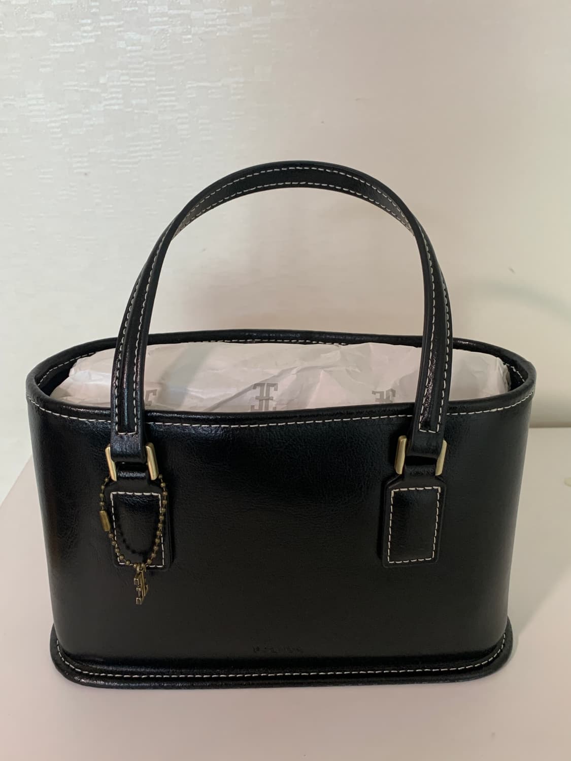 폴뉴아 미니 버로우백 블랙 상품이미지5