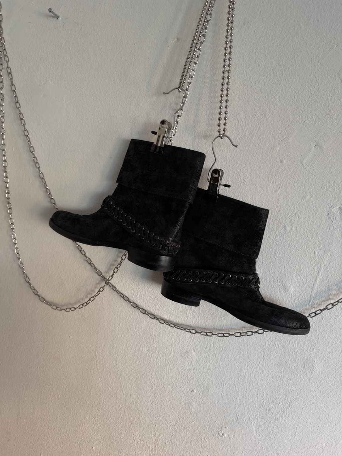 발망 아카이브 메탈릭쉬머 프린지 웨스턴부츠 상품이미지3