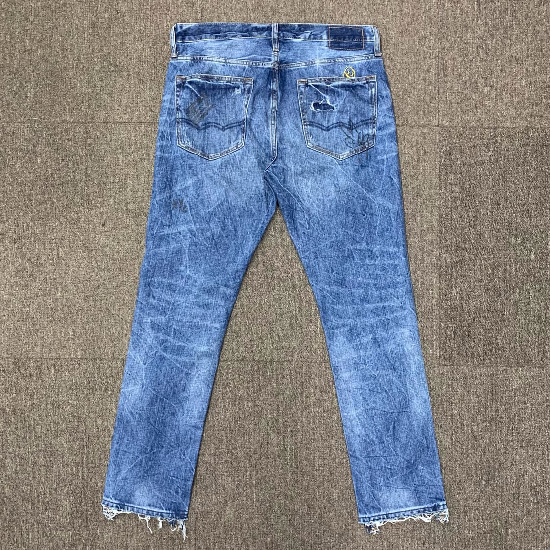 [34] 아메리칸 이글 두들링 디스트레스드 데님팬츠 상품이미지2