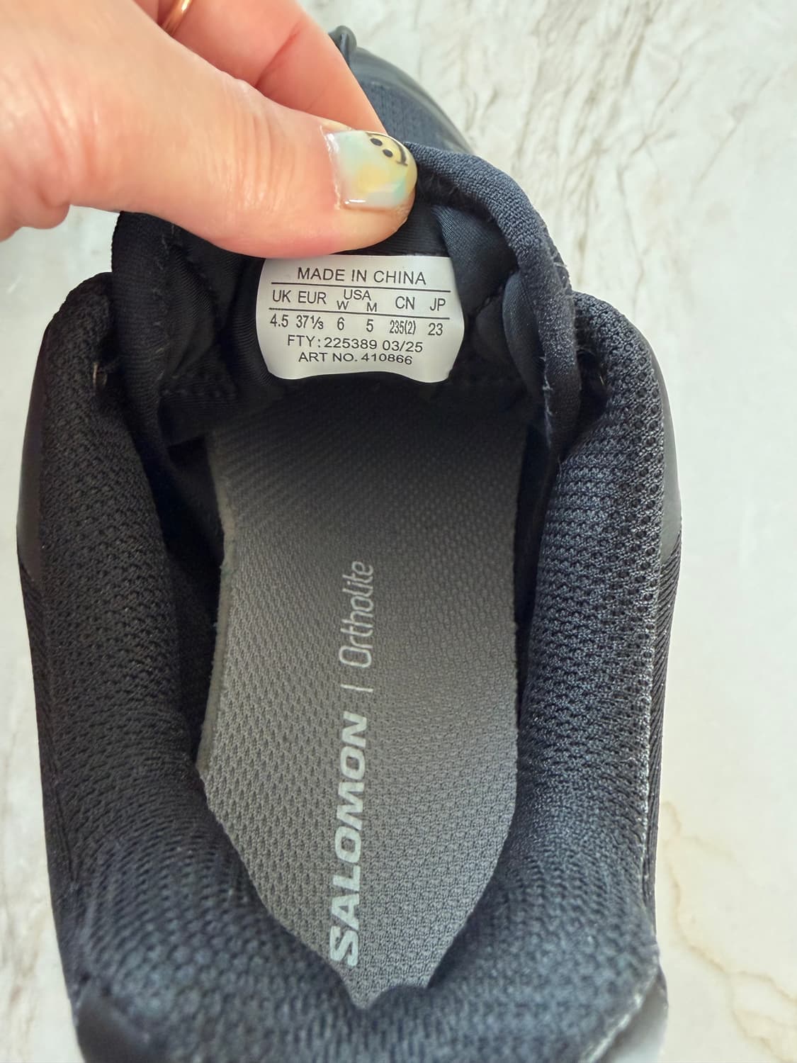 살로몬XT-6 블랙/팬덤 상품이미지5