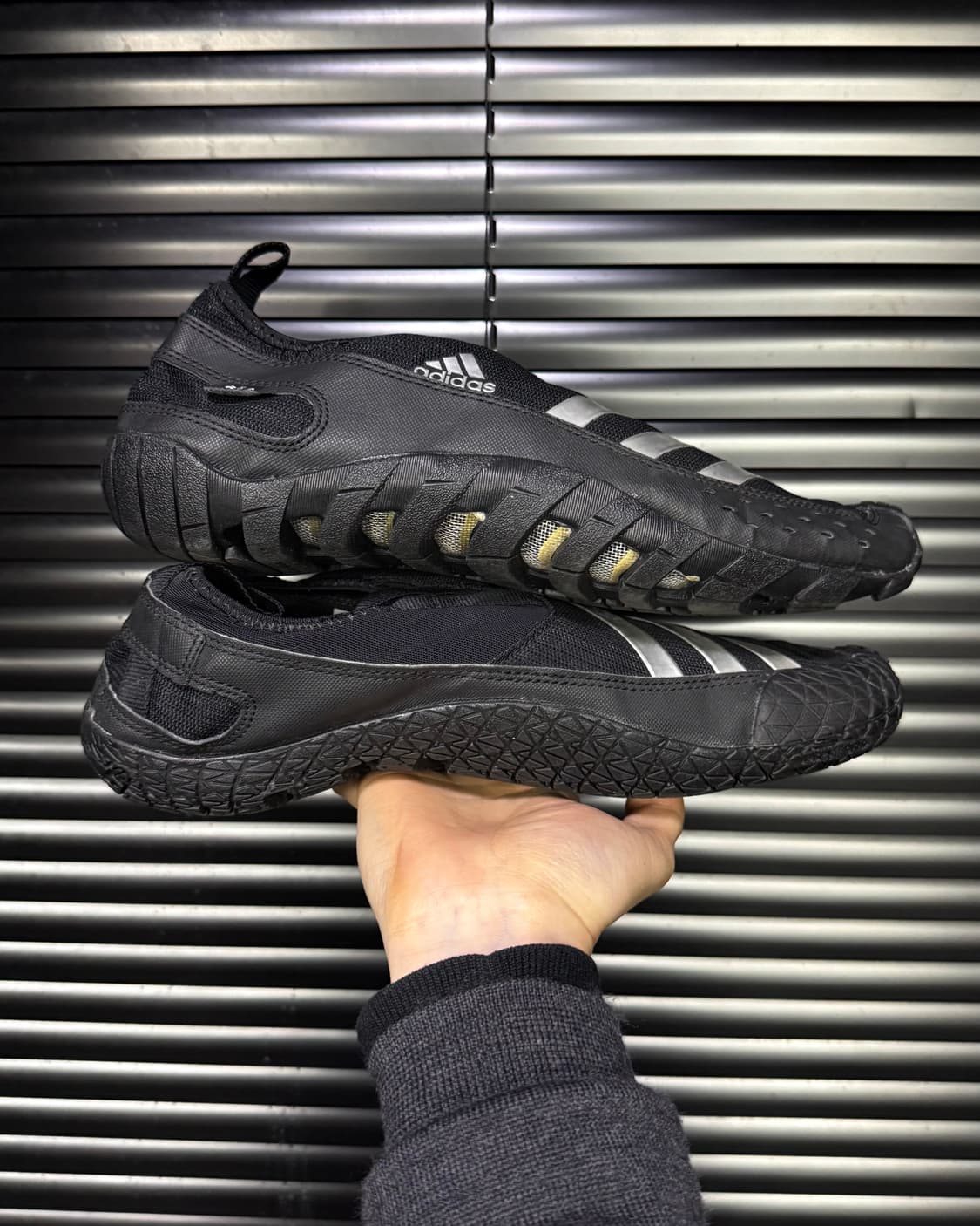 아디다스 아쿠아 슈즈 수영 계곡 골프 단화 삼선 295 슬립온 하이킹 상품이미지3