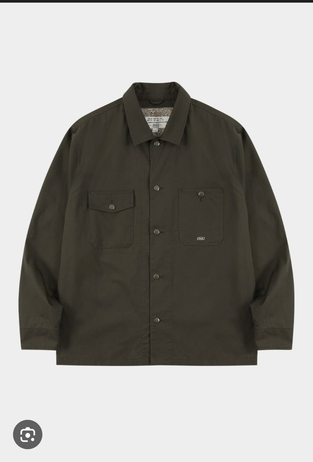 KEEK snap button 워크 셔츠 자켓L 상품이미지1