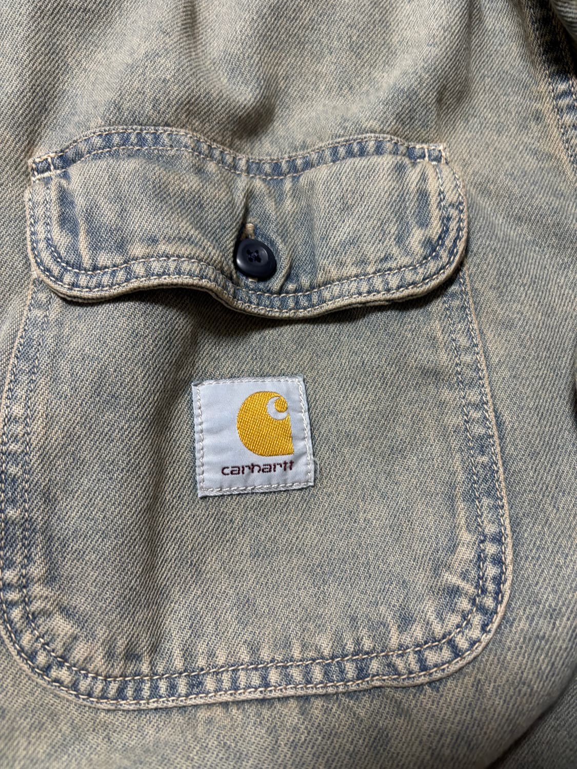 칼하트 wip 오버핏 데님 셔츠  상품이미지3