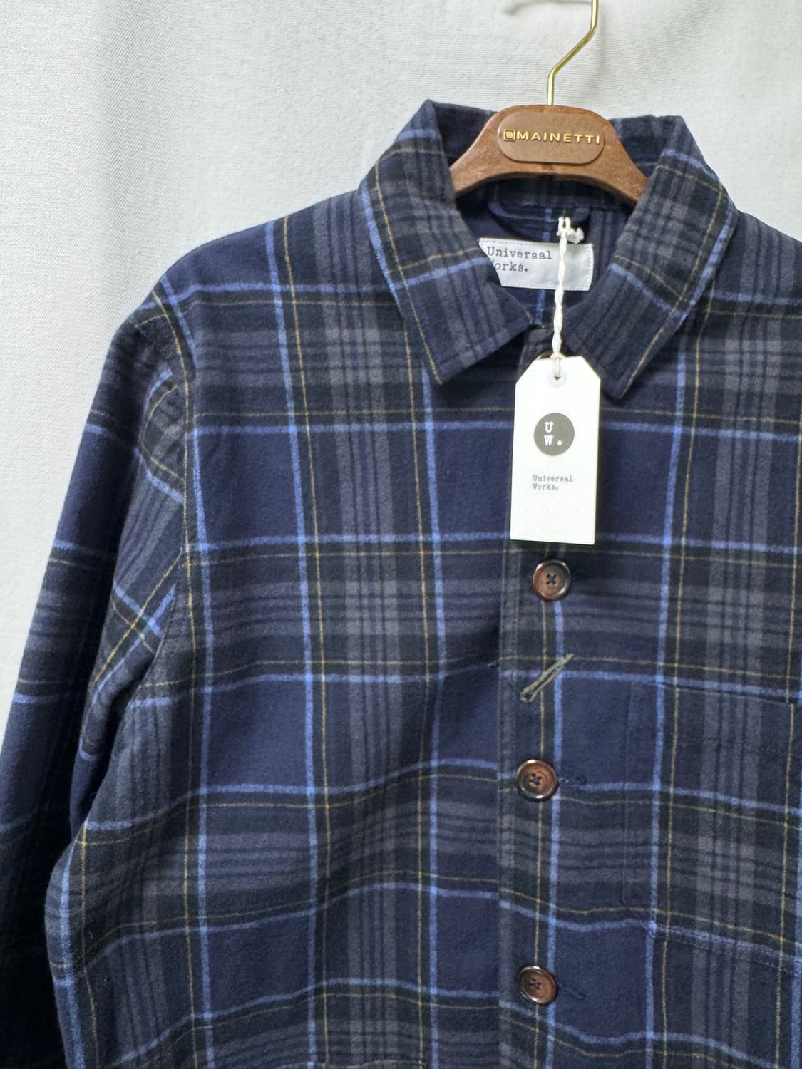 유니버셜웍스 Universal Works 코튼 플란넬 초어 자켓 L 상품이미지6