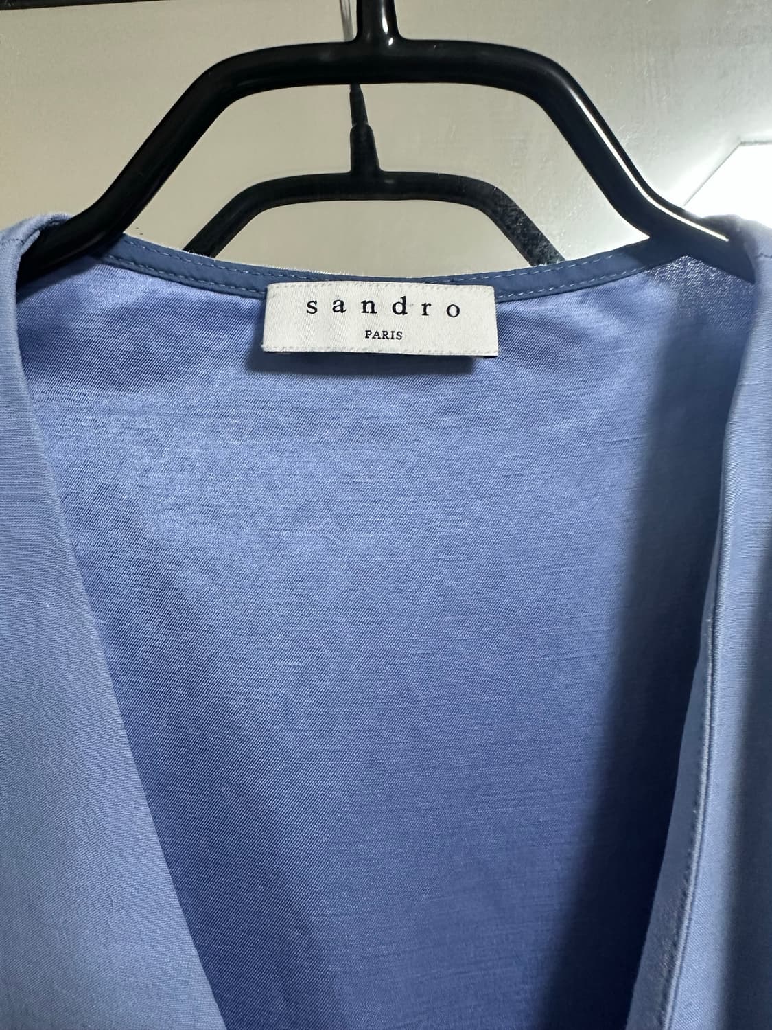 산드로 원피스 블루 랩 원피스 상품이미지2