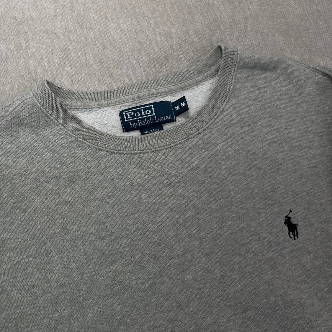 100 폴로랄프로렌 스몰포니 그레이 맨투맨 상품이미지2