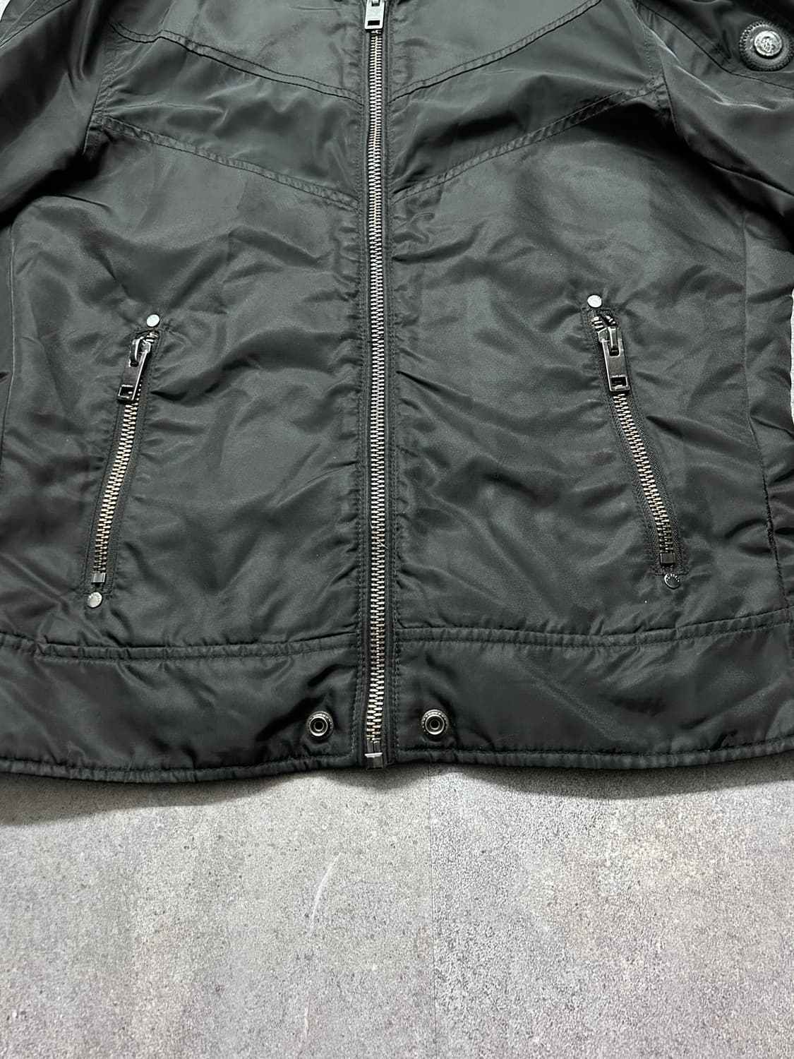 디젤 나일론 바이커 봄버 자켓 상품이미지8