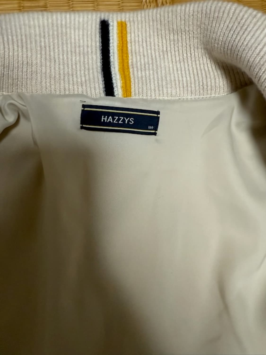 헤지스 퍼피자수 울 집업가디건 상품이미지3