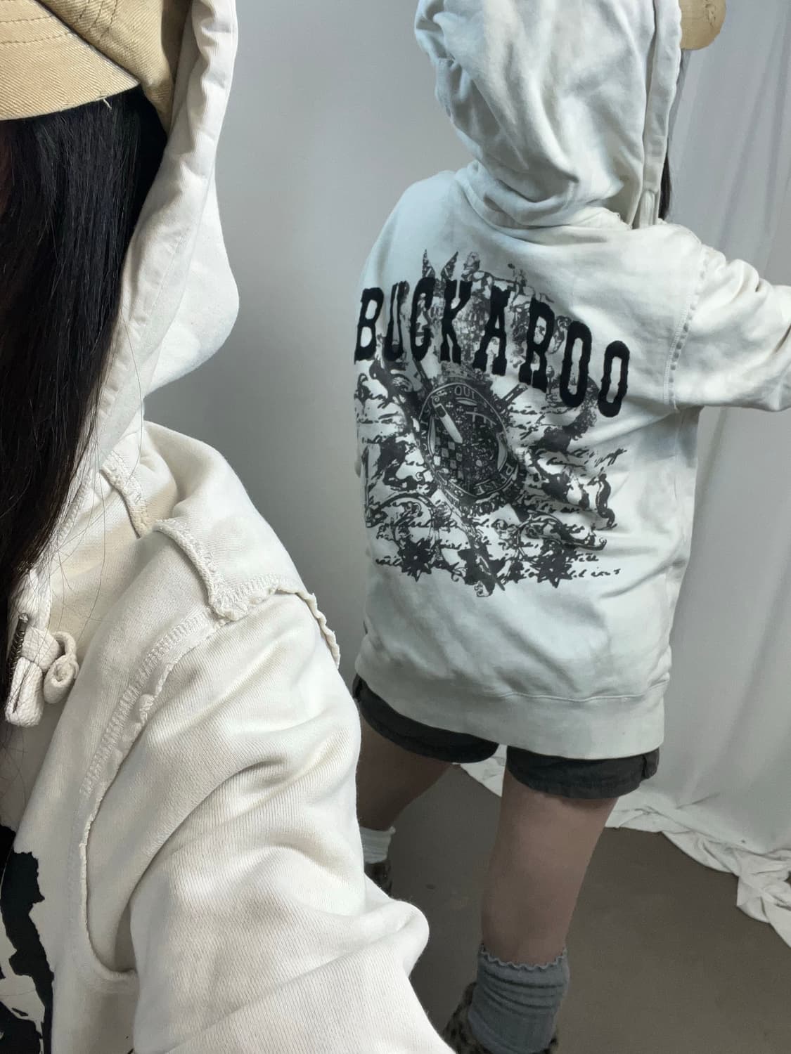 Buckaroo 더티워싱 후드집업 상품이미지5