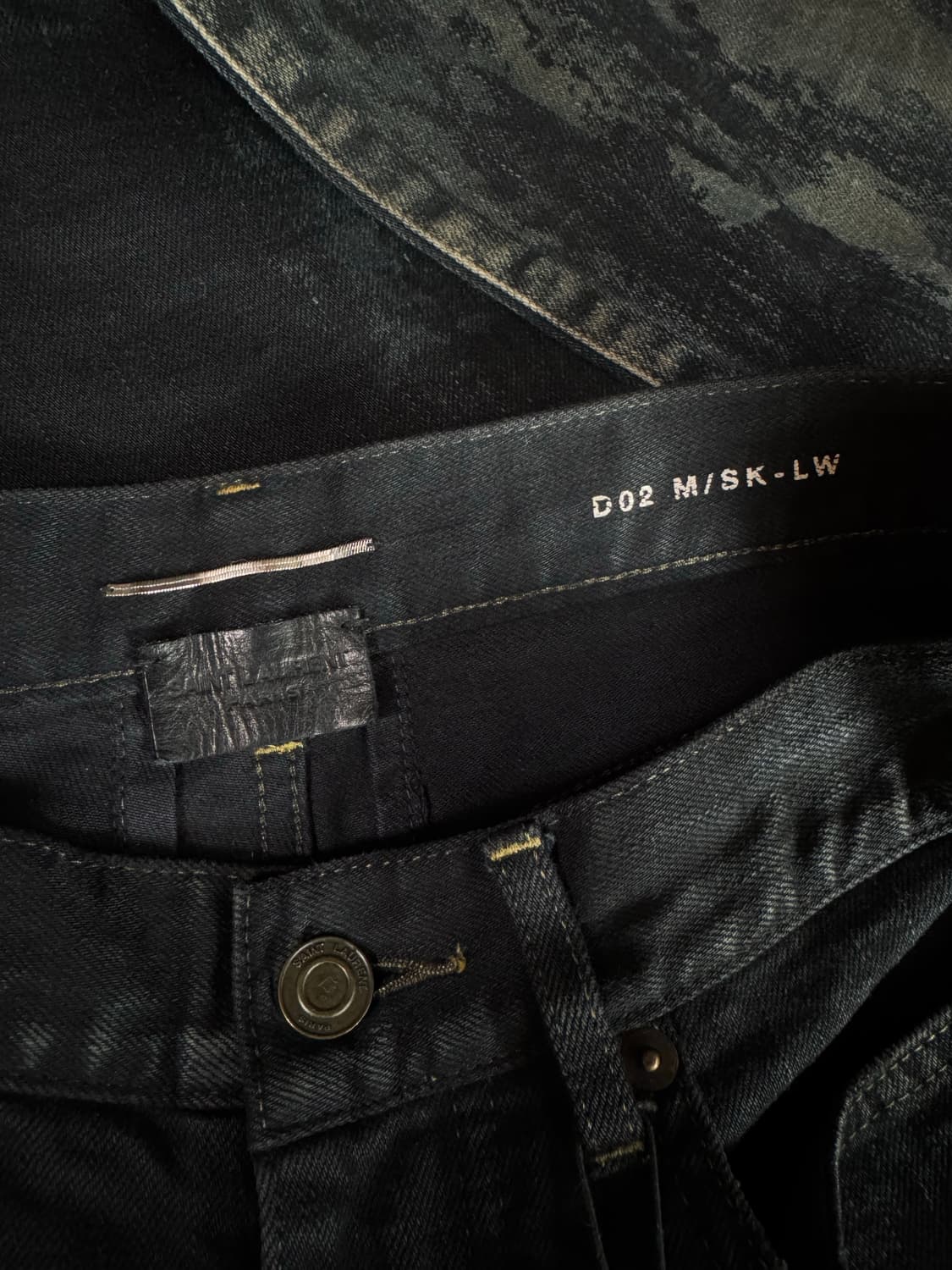 생로랑 14fw 블랙 무파진 상품이미지8