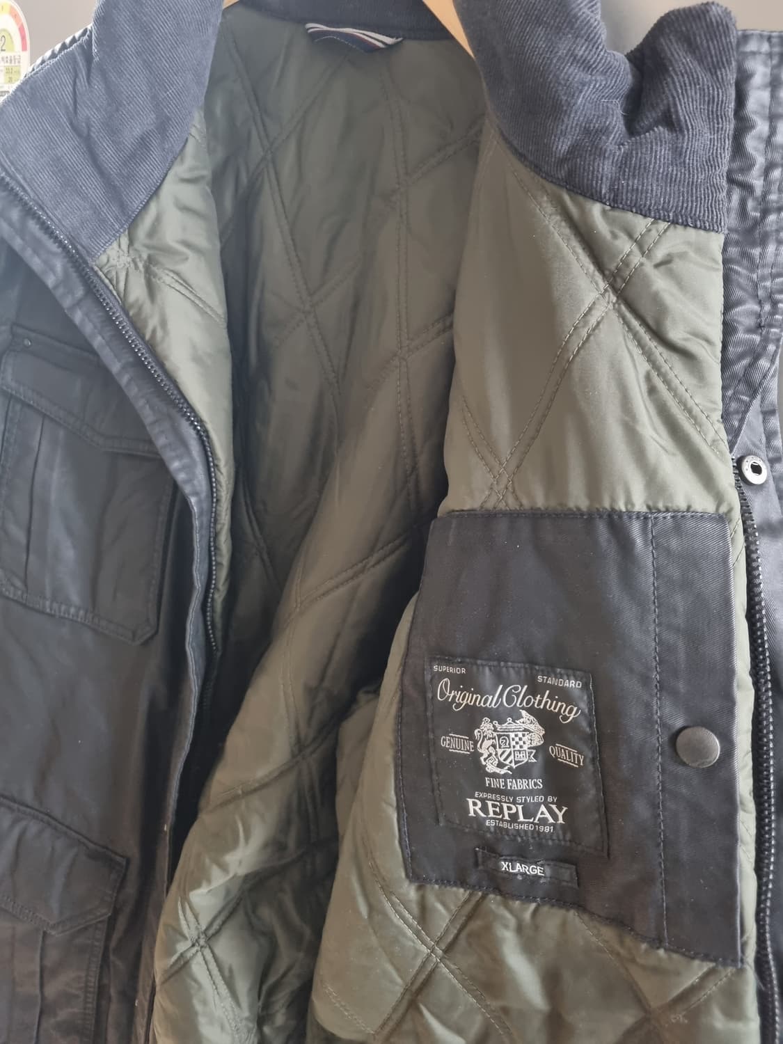 Replay wax-coated hunting jacket 상품이미지4