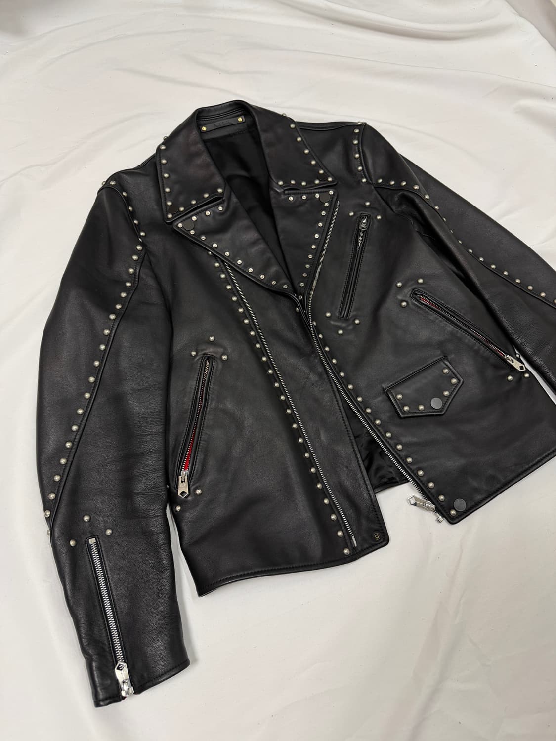 폴 스미스 스터드 레더 자켓 상품이미지3