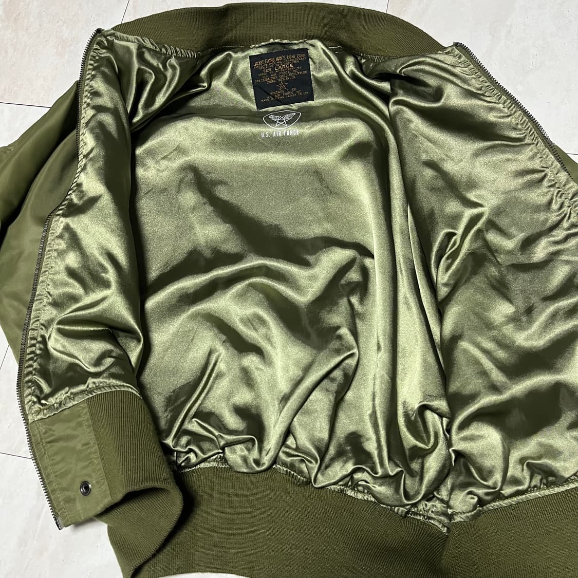 USAF L2B 공군 자켓 L사이즈 상품이미지5