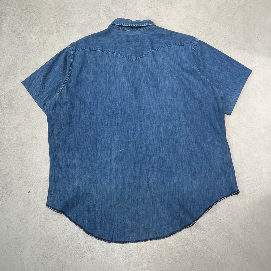 랭글러 데님 하프셔츠 s10627 상품이미지2