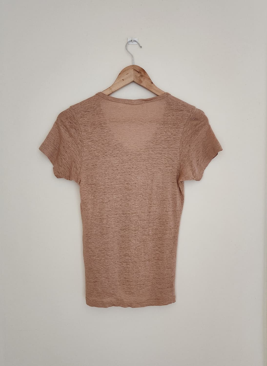 이자벨마랑 브이넥 린넨 반팔티셔츠 (36) 상품이미지5