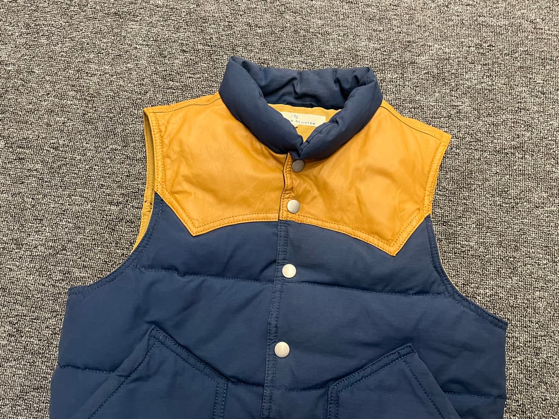 [90] FREDY & GLOSTER 다운 패딩베스트 XS  상품이미지2