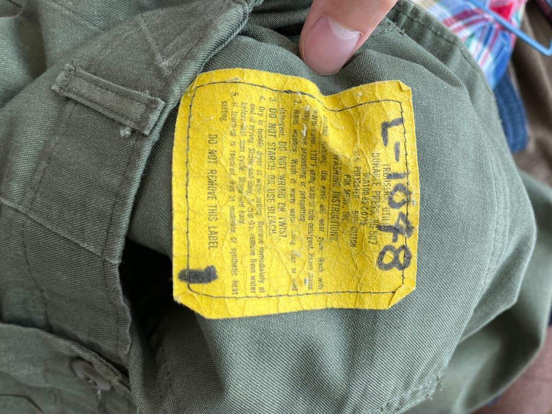 80s 미군 OG-507 상품이미지7