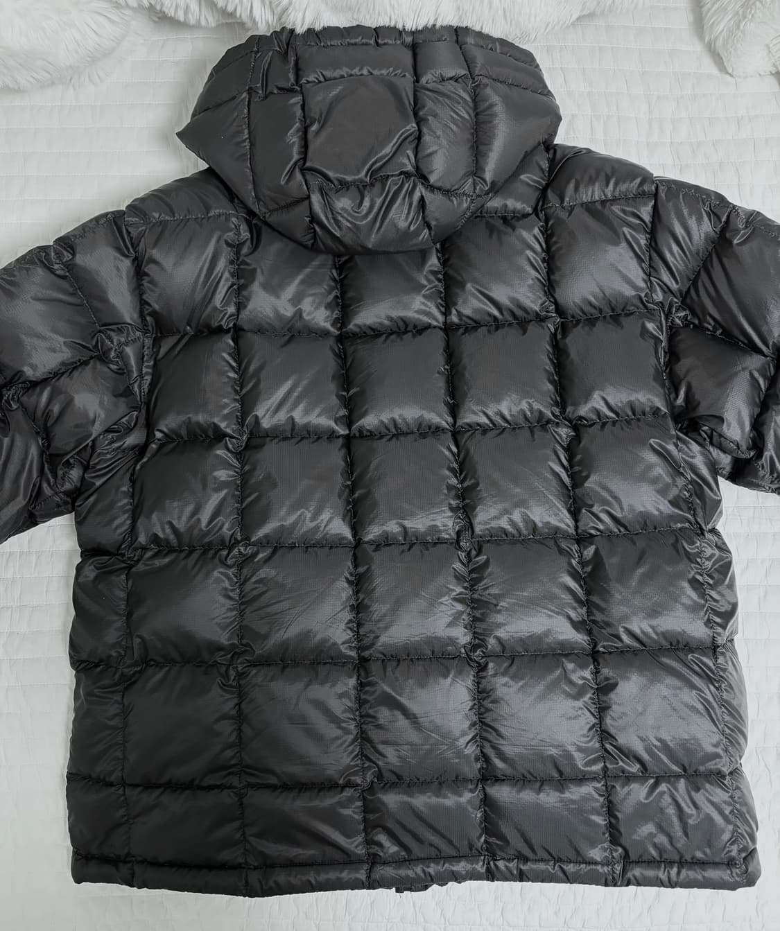 스투시 미드웨이트 후드 푸퍼 블랙 M 상품이미지3