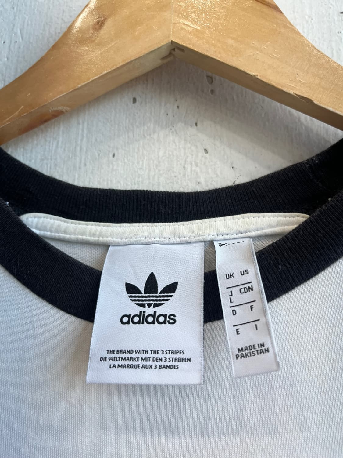 아디다스 파이어버드 반팔 링거티 화이트  상품이미지4