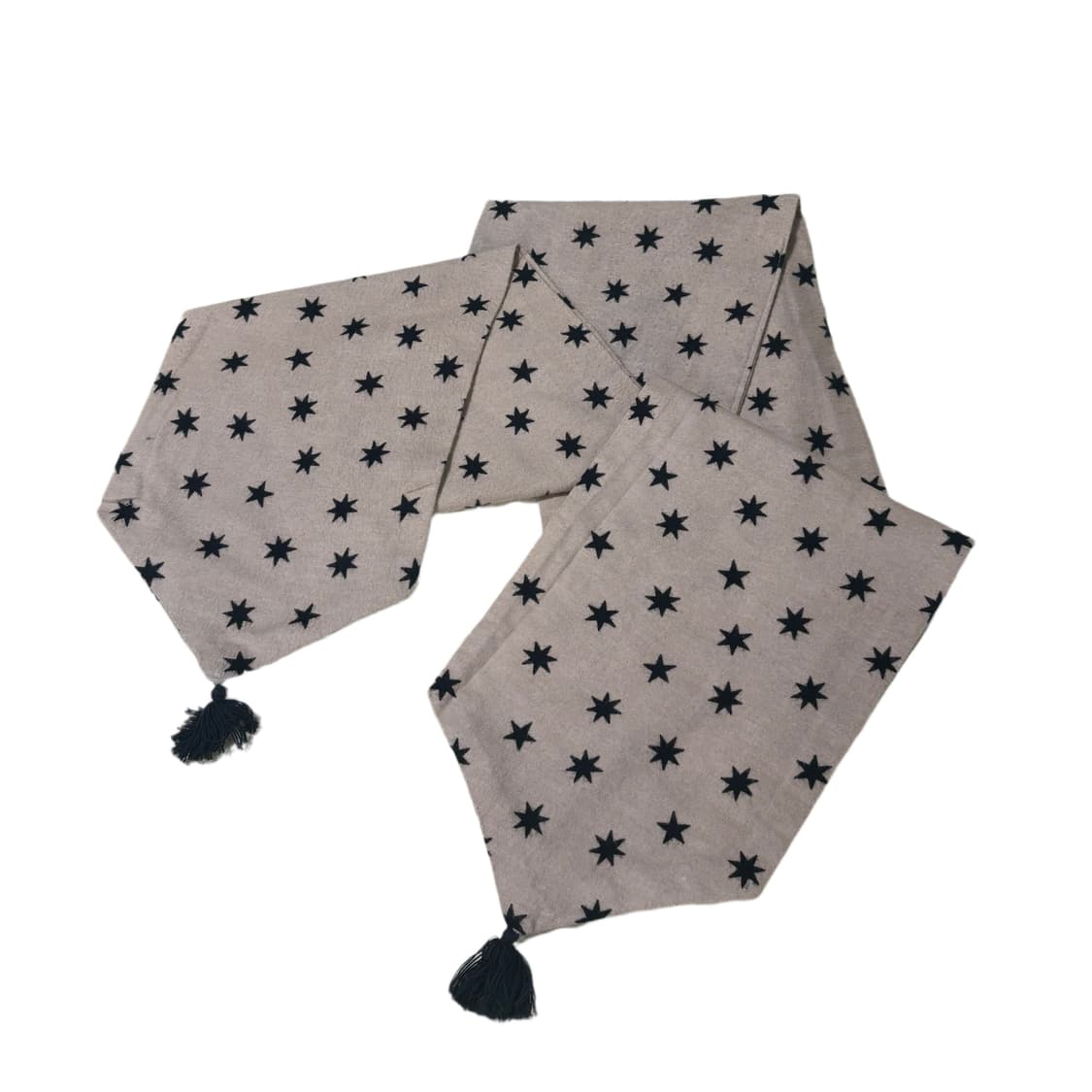 빈티지 별 패턴  태슬 머플러 목도리 상품이미지4