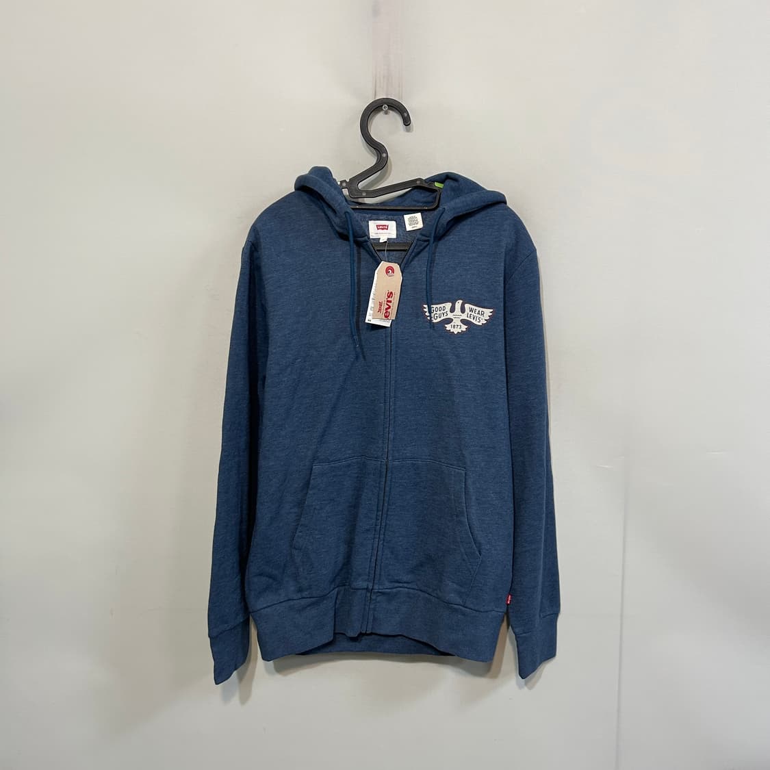 리바이스 여성 기모 후드 집업 90 새상품 상품이미지1