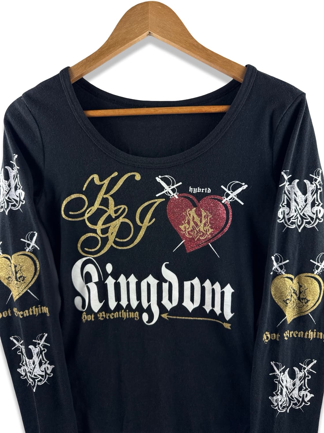 JPN 펑크 Y2K 글리터 롱슬리브2738 상품이미지3