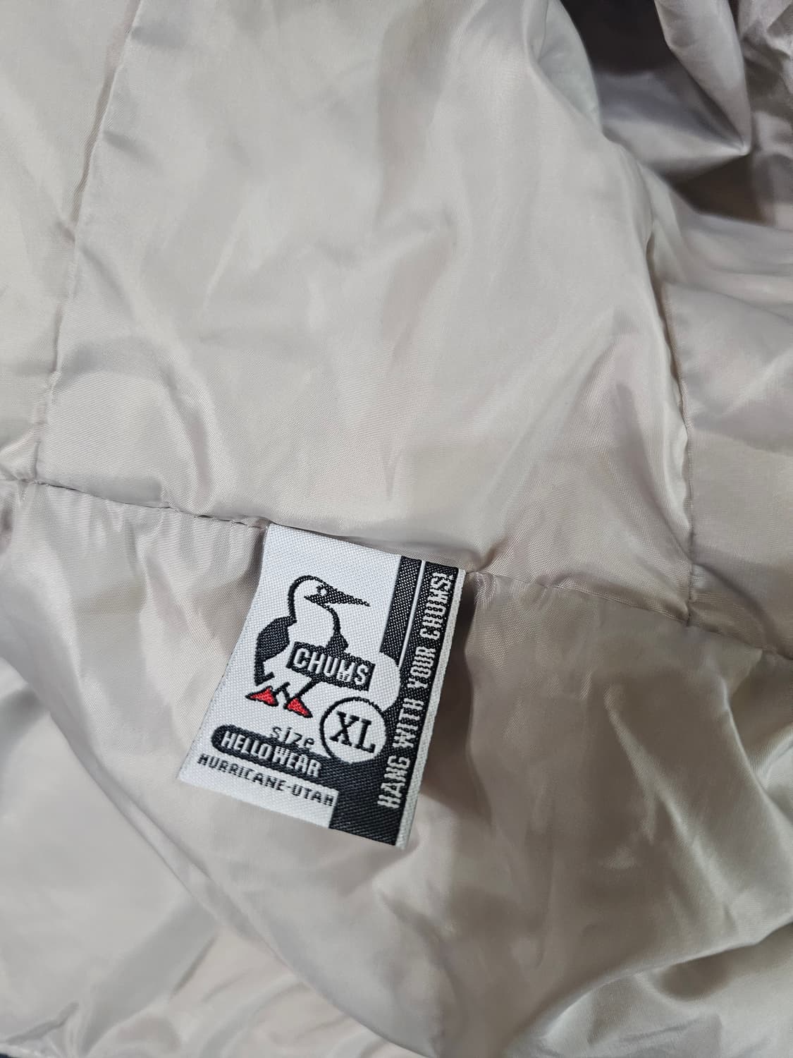 [XL] CHUMS JAPAN 첨스 캠핑 패커블 다운 파카 패딩 자켓 상품이미지6