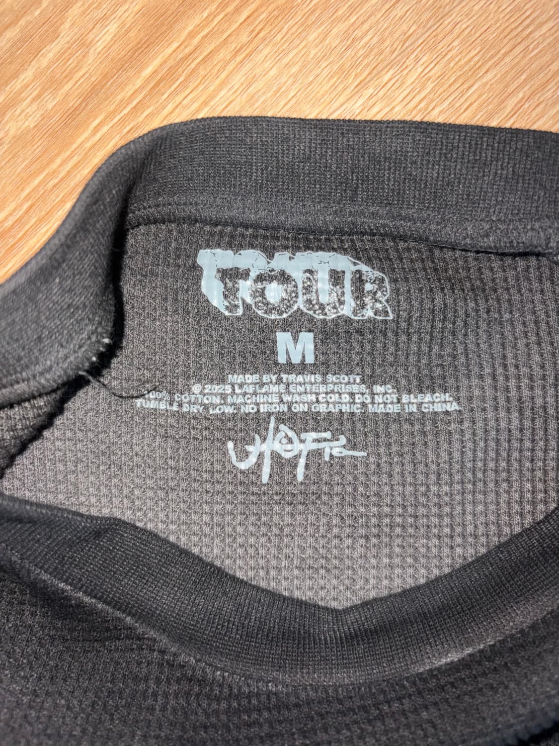 트래비스 스캇 키르쿠스 막시무스 스타디움 투어 25 롱 슬리브 M 상품이미지3