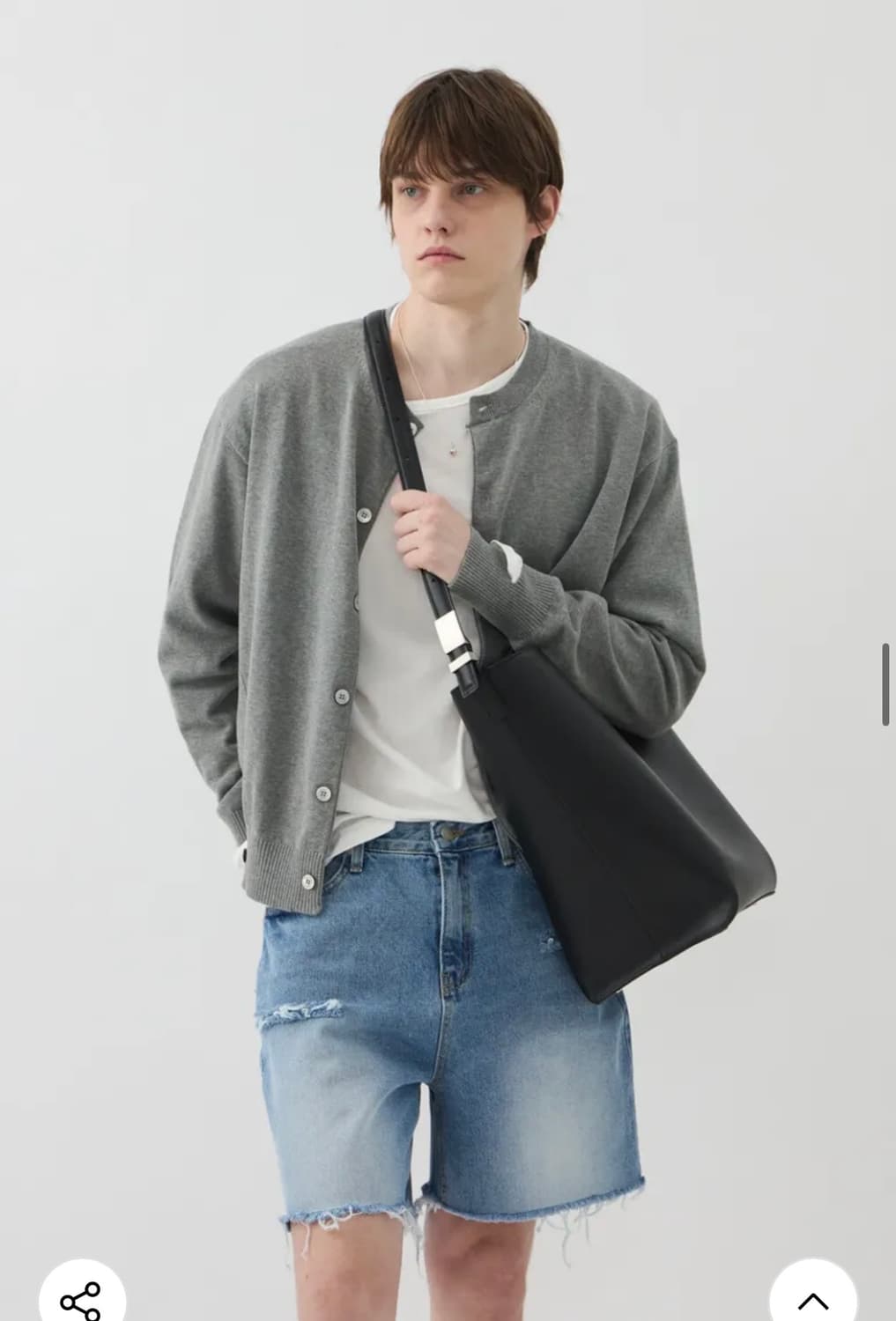 윈더 winder pann leather bucket bag 새상품 상품이미지4