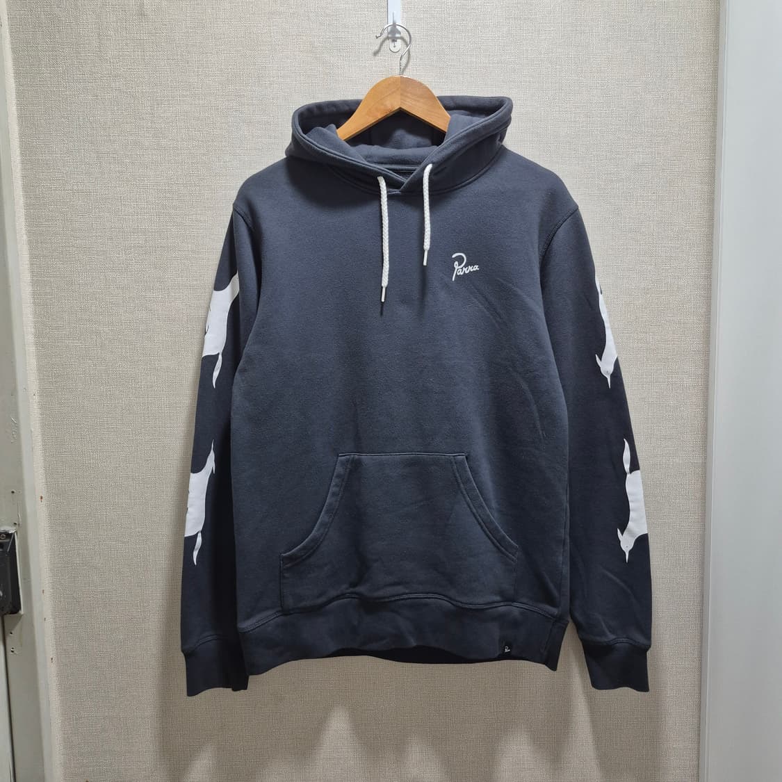 (M) parra 파라 black depending 후드 상품이미지2