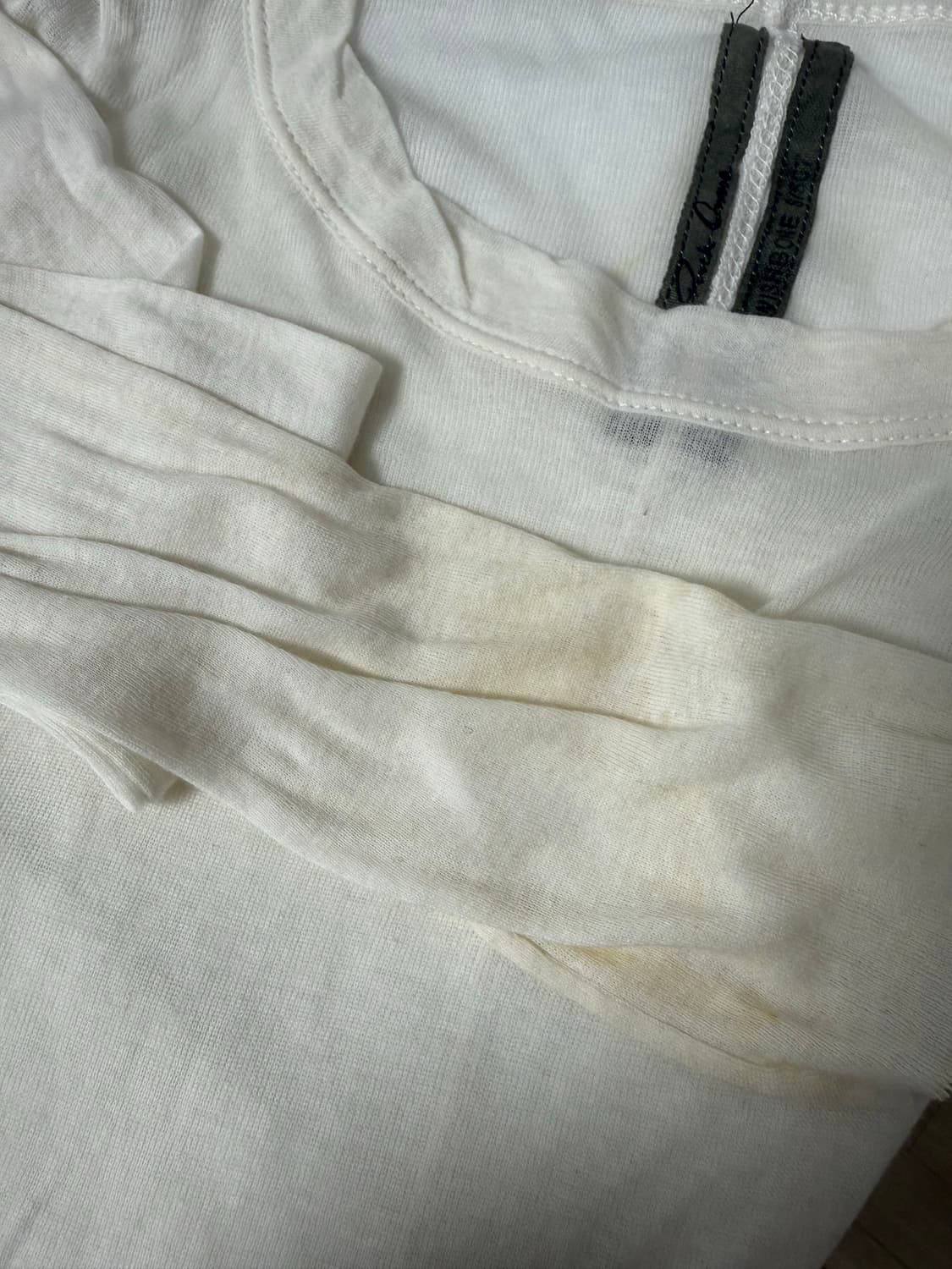 릭오웬스 면 긴팔 티셔츠 상품이미지9