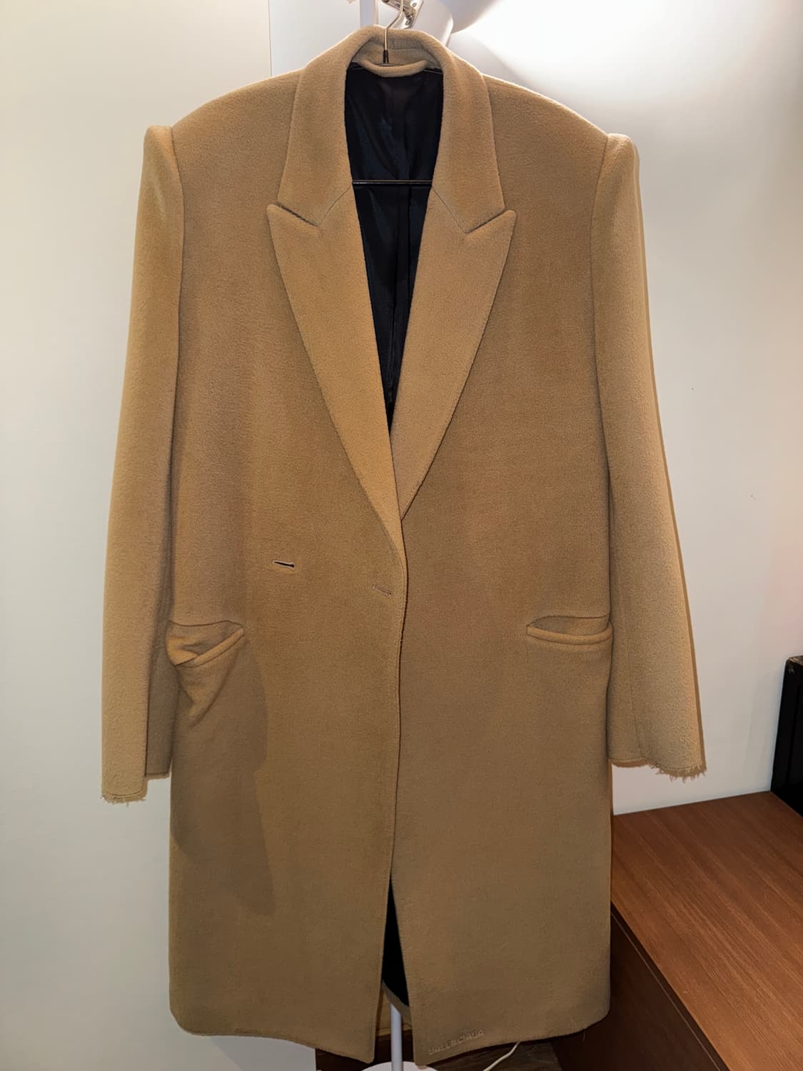 ✨[레어템/남녀공용] 2019FW 발렌시아가 캐시미어 코트 상품이미지1