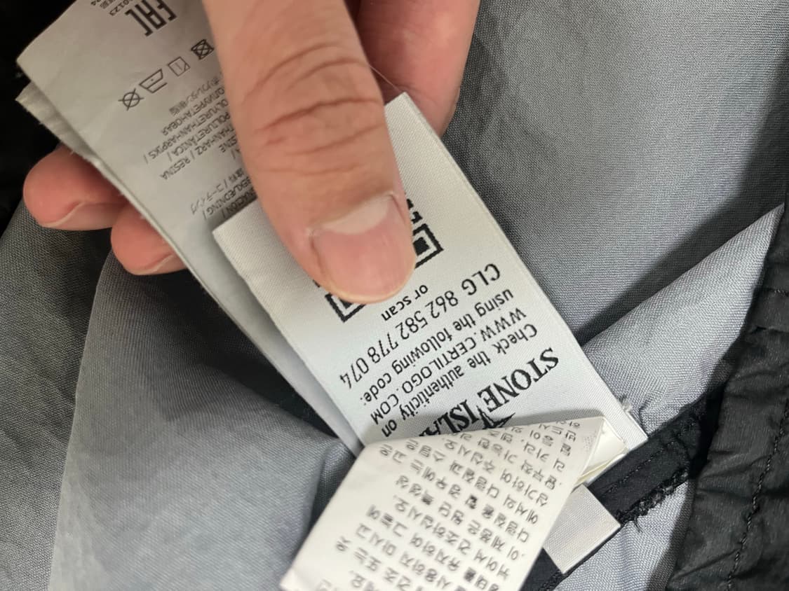 스톤아일랜드 크링클랩스 멤브라나 3L TC 블레이저 자켓 상품이미지10