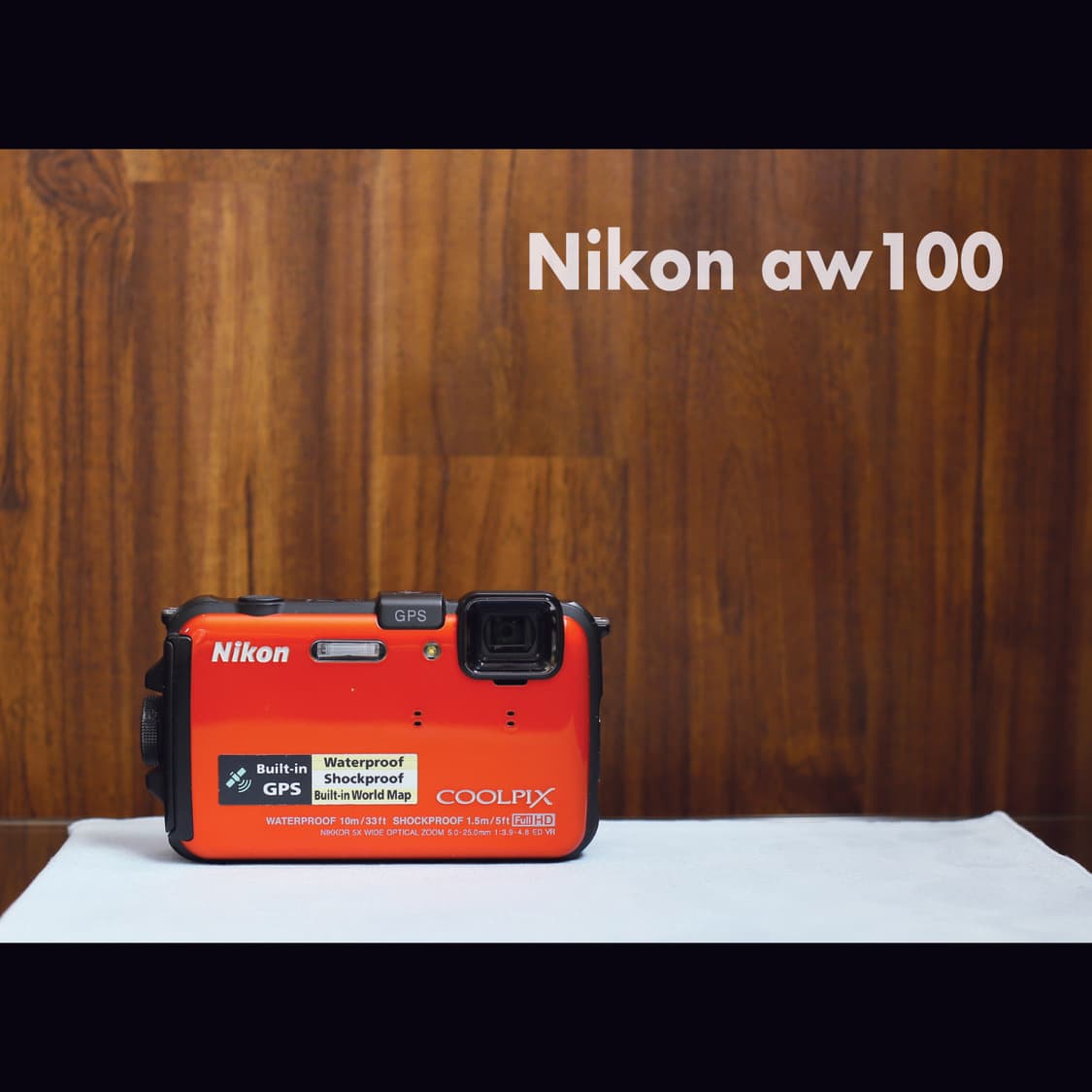 레어<준 민트급><한글>니콘 쿨픽스 aw100 오렌지 빈티지 디카 상품이미지9