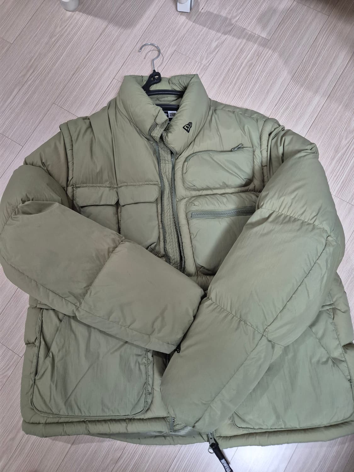 뉴에라 패딩, 팔분리가능 조끼 상품이미지3