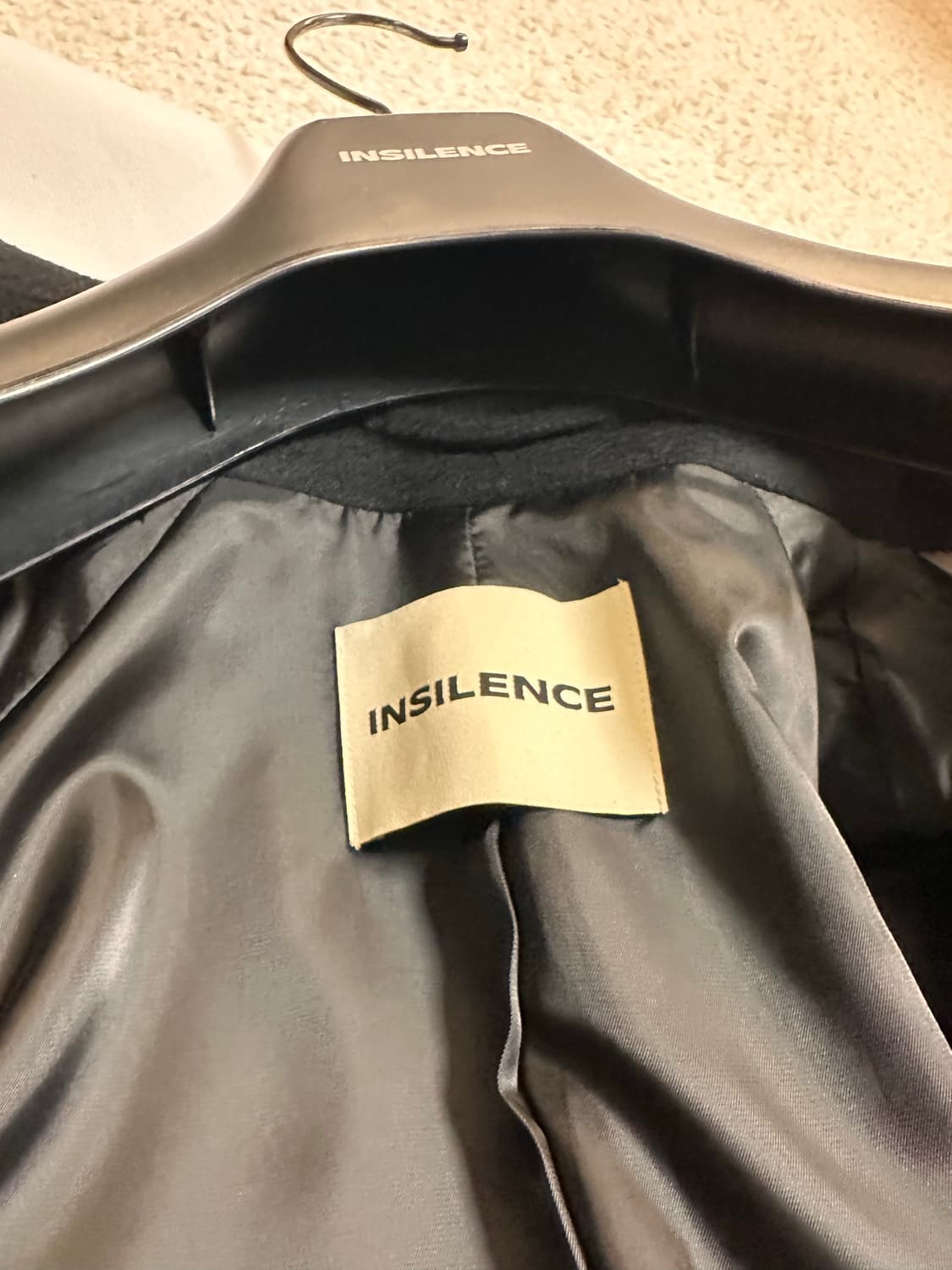 인사일런스 오버사이즈 발마칸코트 m 상품이미지3