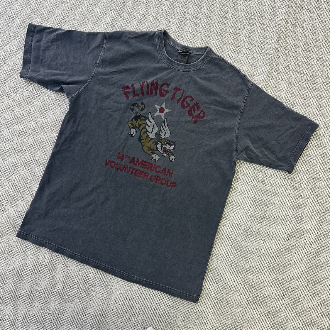 M 아웃스탠딩 피그먼트 반팔티 0413D 상품이미지1