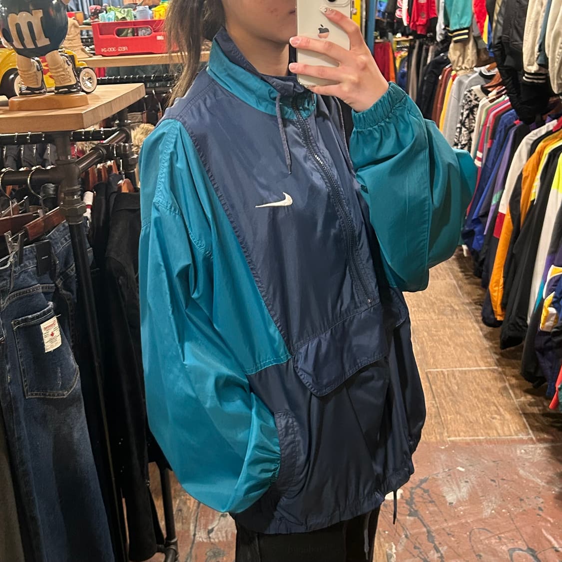 [HI] 나이키 아노락 네이비 상품이미지3