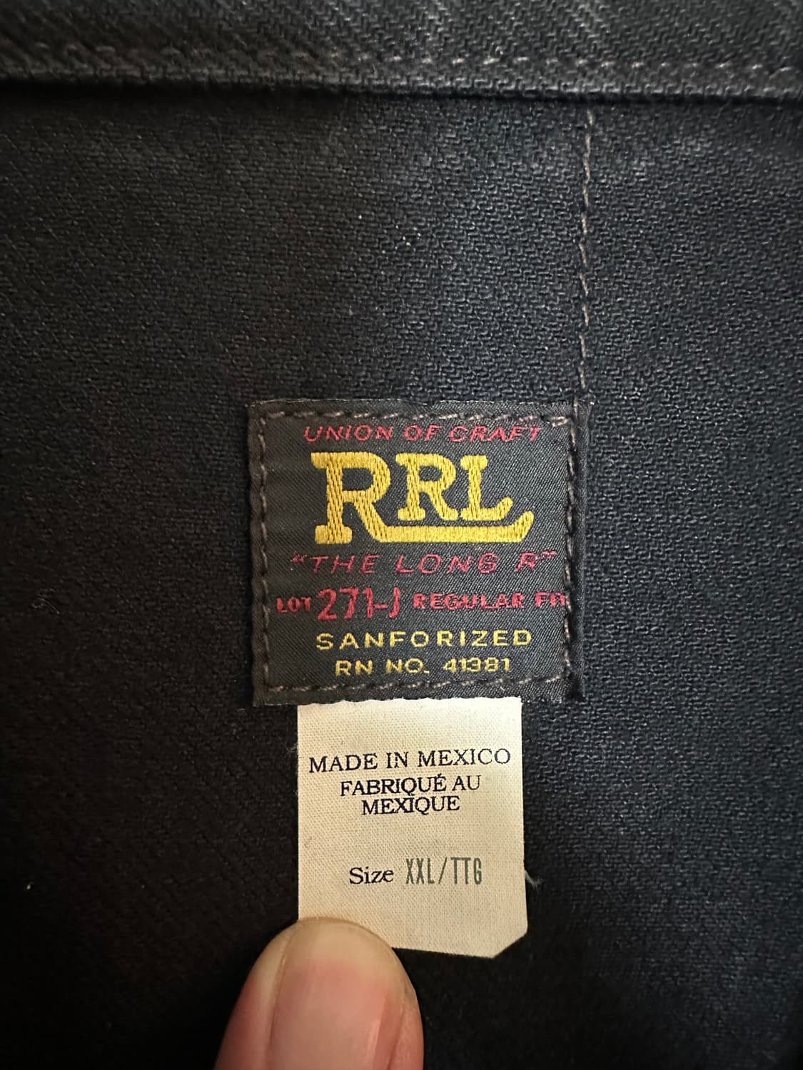 (XXL) 더블알엘 트러커 RRL lot271 상품이미지5