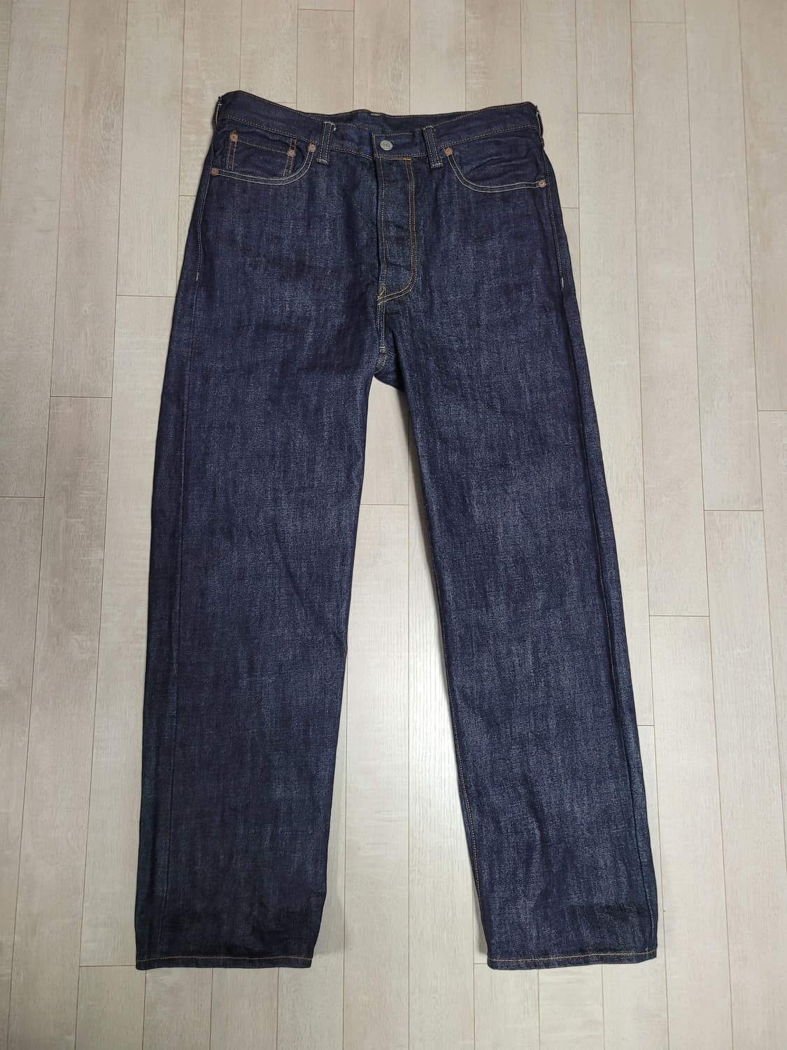 아웃스탠딩 멋랩 셀비지 데님 팬츠 (M) 상품이미지2