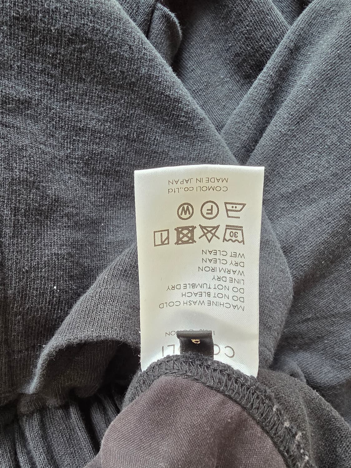 코모리 24ss 코튼저지 니턱팬츠 2사이즈 상품이미지2