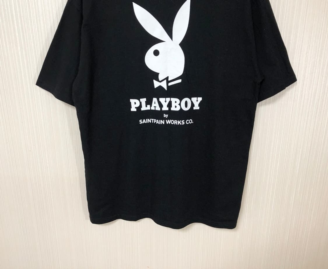 세인트페인(Saintpain)X플레이보이(Playboy) 버니 티셔츠 L 상품이미지10
