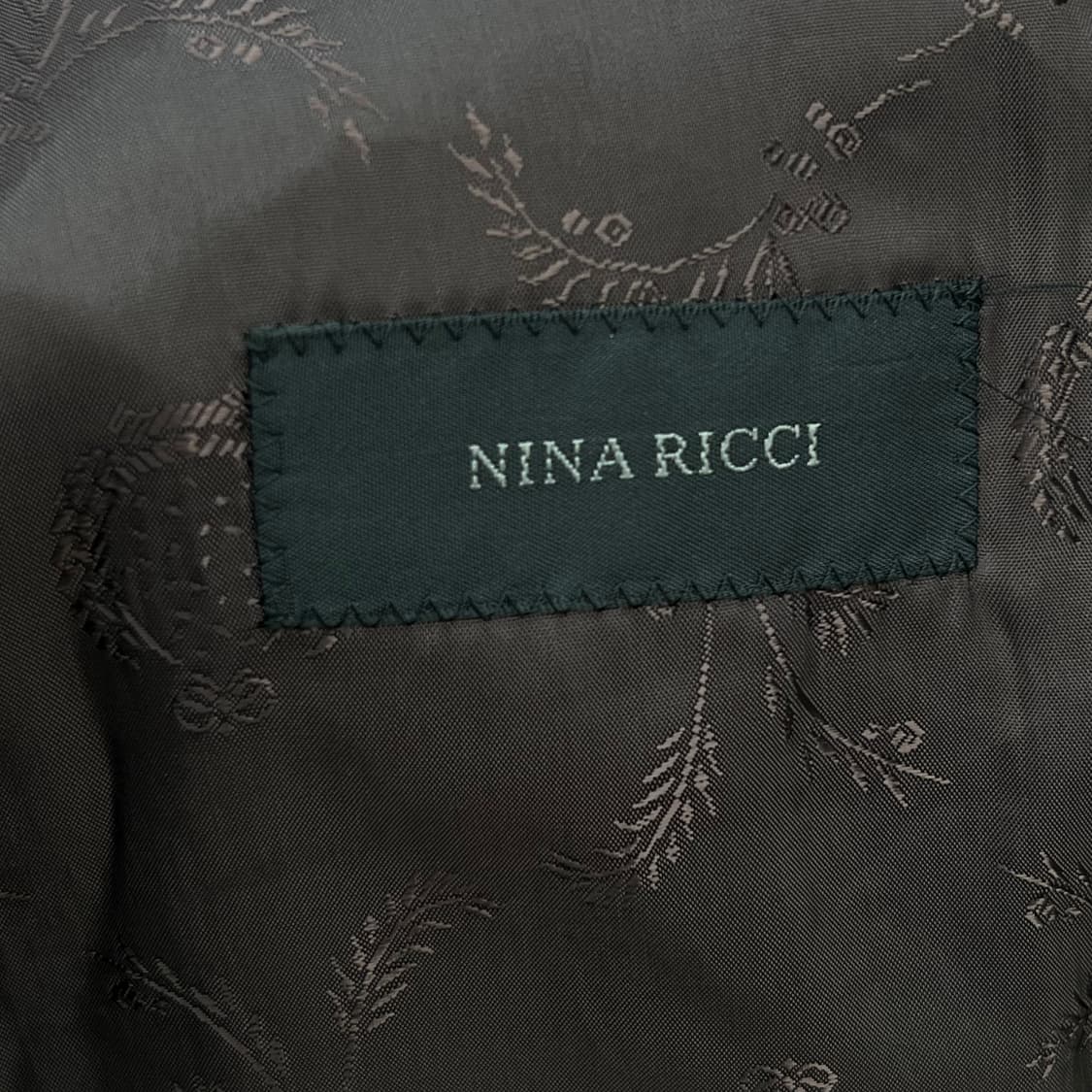 니나리치 헤링본 캐시미어 맥코트 r2873 상품이미지6