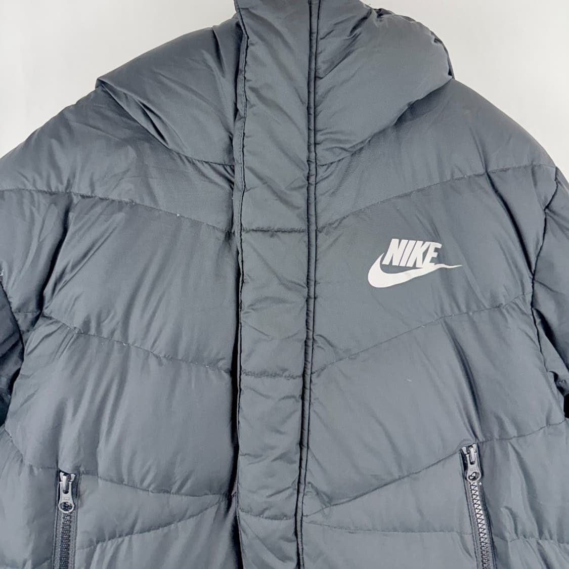 (L) 나이키 NSW 덕다운 롱 패딩 블랙 상품이미지3